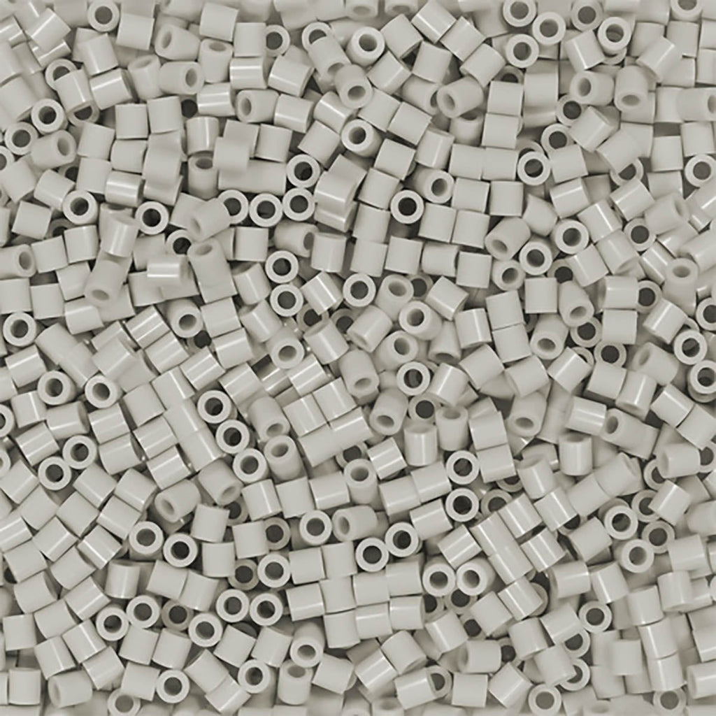 1,000 Perler Beads - Light Grey