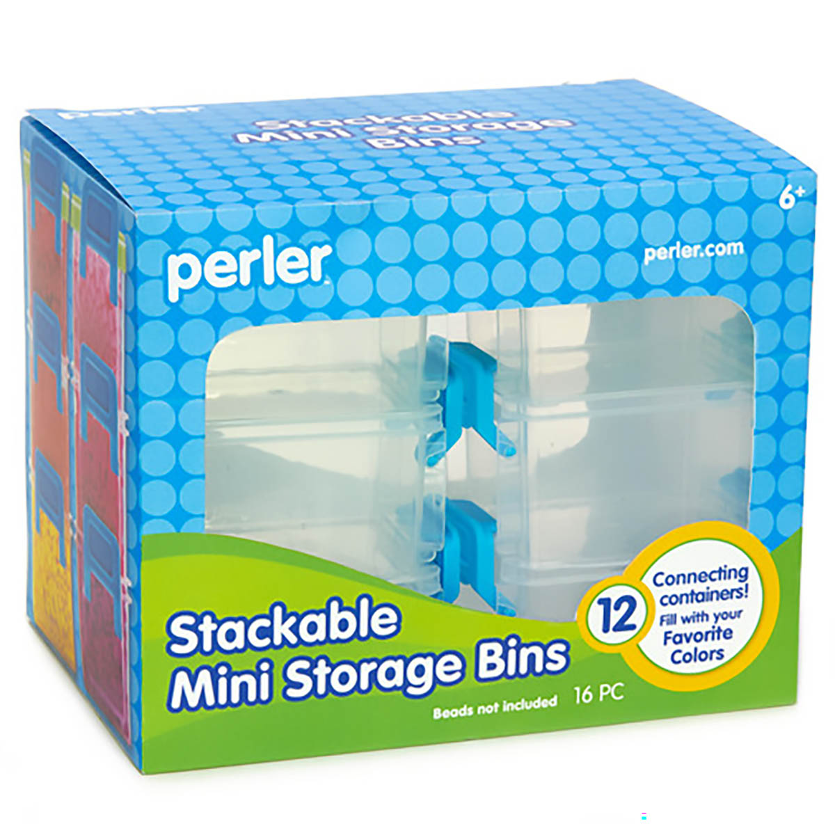 Perler Stackable Mini Storage Bins