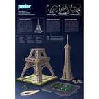Perler 3D Eiffel Tower Fused Bead Kit